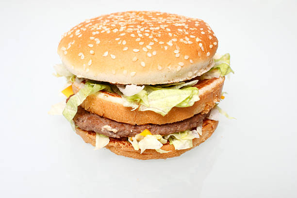 istock Popular fast food hamburger 137217427