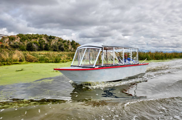 istock Boat on Lake Titicaca. 1372174917