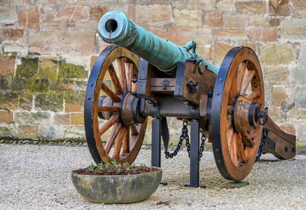 istock Old cannon, Morges, Switzerland 1372175021