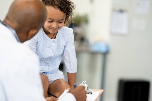 istock Little Girl at the Doctors 1372176390