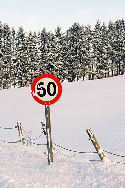 istock Warning sign saying 