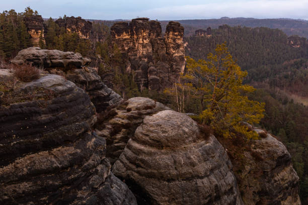 istock view from the Bastei rocks Elbe sandstone mountains 1372182104