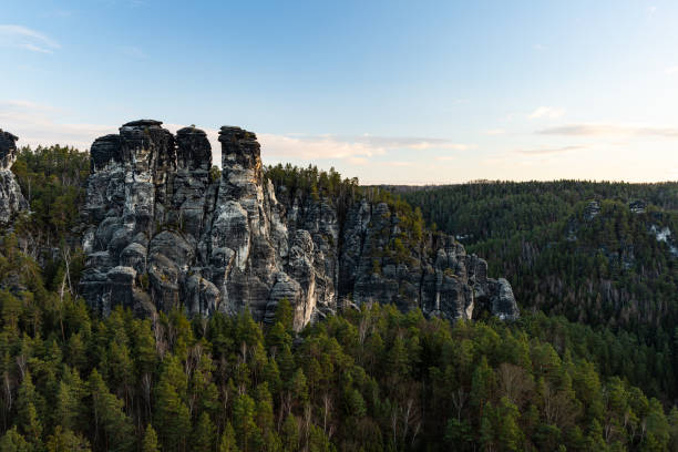 istock view from the Bastei rocks Elbe sandstone mountains 1372183037