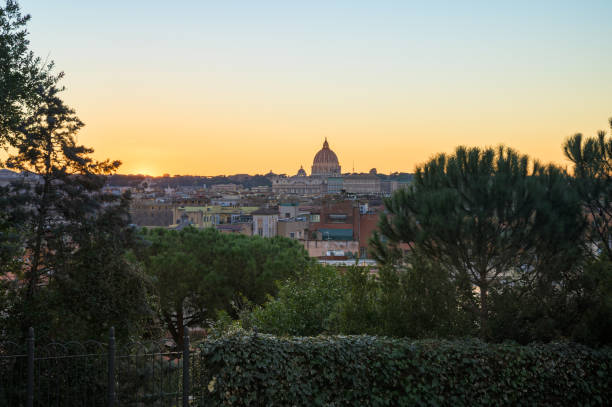 istock Rome and the Vatican at sunset, Italy 1372187216
