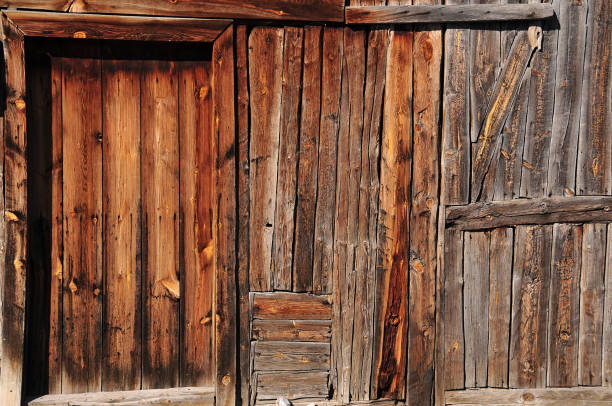 istock Wooden Door and Background 1372196500