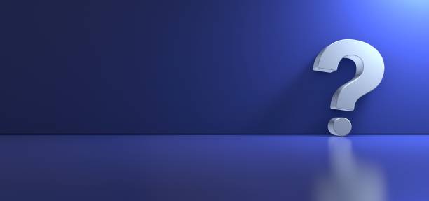 istock Question mark with on the wall. Modern concept design.Individual area. 3D rendering 1372216067