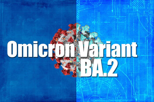 istock BA.2 Omicron Variant Covid-19 concept comparison of mutation. 1372219200