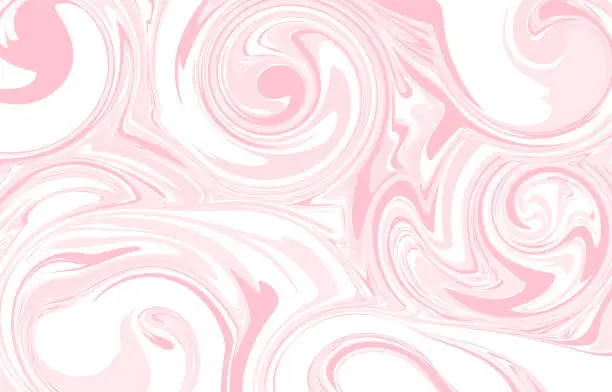 Vector illustration of Illustration of a light pink marbled background