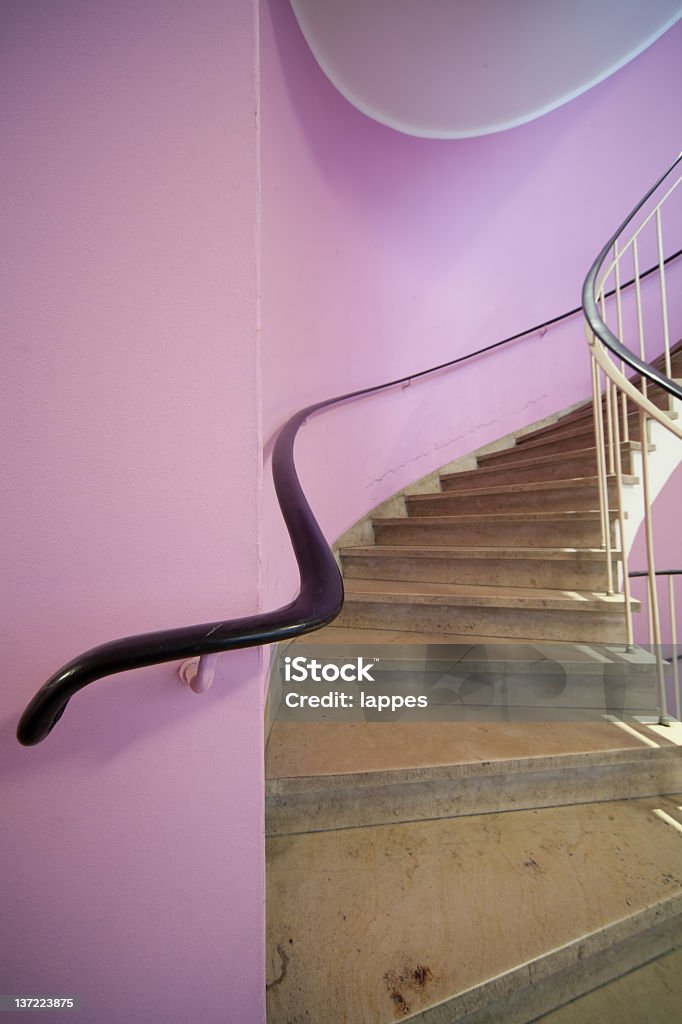 Escada em espiral - Foto de stock de Abstrato royalty-free