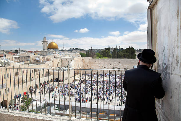 istock Praying Above the Western Wall 137224651
