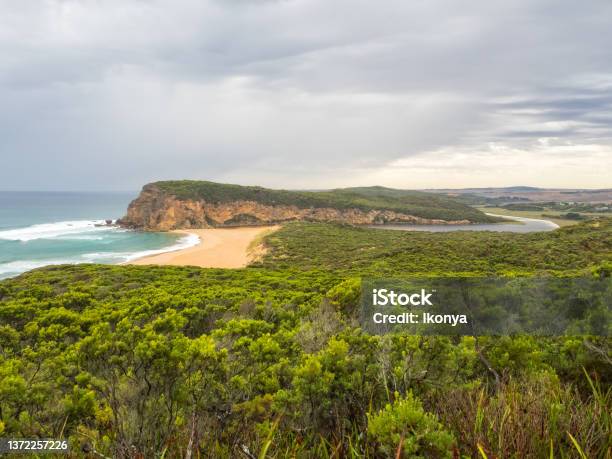Point Ronald And The Gellibrand River Princetown Stock Photo - Download Image Now - Australia, Bay of Water, Beach