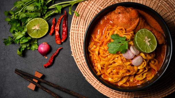 istock Traditional Northern Thai cuisine. Khao Soi Kai 1372259842