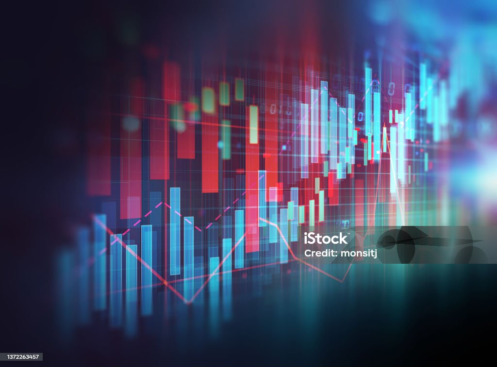 stock market investment graph on financial numbers abstract background.3d illustration stock market investment graph on financial numbers abstract background.3d illustration
,concept of business investment and crypto currency.3d illustration Stock Market and Exchange Stock Photo