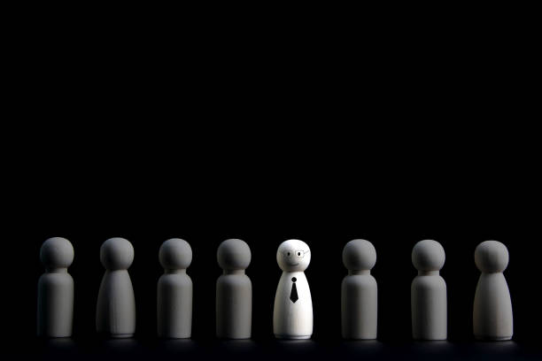istock Wooden doll on background 1372265945