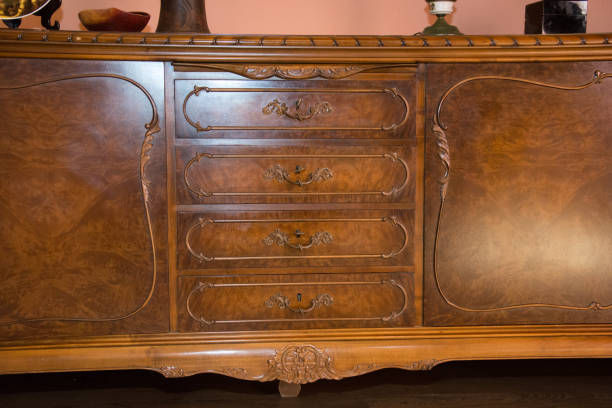 istock Brown Cherry Antique Cherry Dressers 1372274007