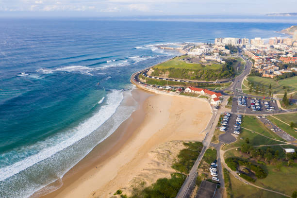 istock Nobbys Beach - NSW Australia 1372283419