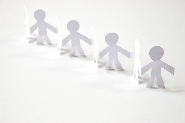 istock Holding hands with neighbors and becoming one. 1372285802