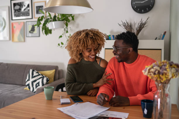 istock The couple planning their home budget 1372287250