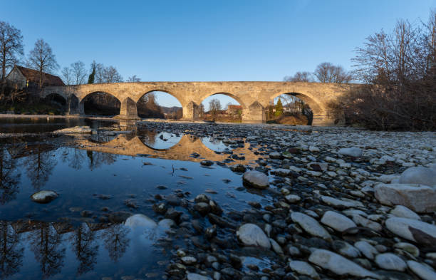 istock Old Thur Bridge Bischofszell 1372298225