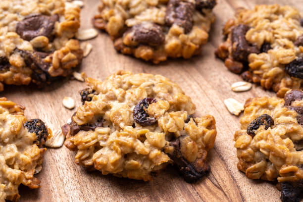 Oatmeal chocolate raisin cookies