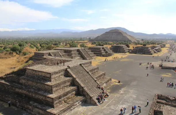The Pyramid of the Sun Teotihuacan Mexico City, UNESCO World Heritage