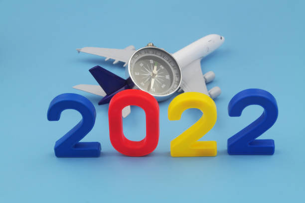 istock Airplane model and numbers 2022. 1372309223