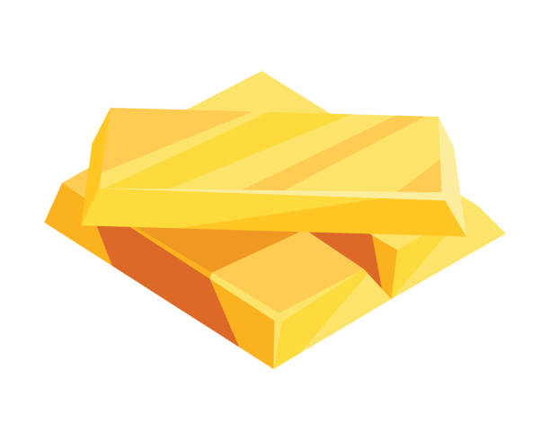 Cartoon Of Stack Of Gold Bars Illustrations, Royalty-Free Vector Graphics &  Clip Art - iStock