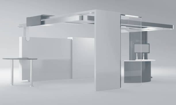 istock Retail Exhibition Stand 1372321268