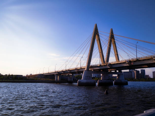 istock the millennium bridge over the kazanka river 1372322082