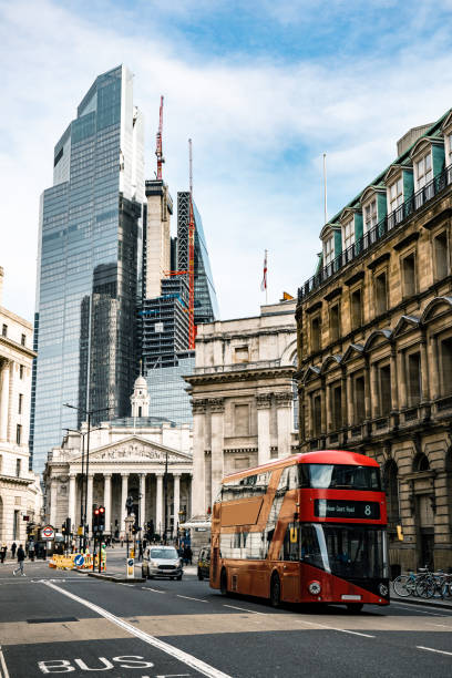 istock Red Double Decker Bus in London 1372323518