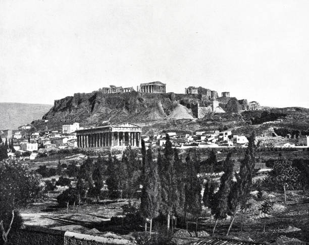istock Acropolis with the Temple of Theseus in the foreground 1372323829