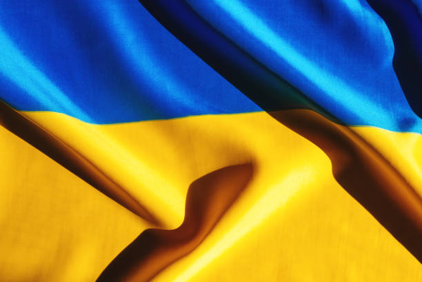 istock The state flag of Ukraine 1372330038