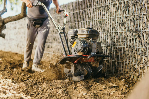Cultivator Soil preparation for planting vegetables