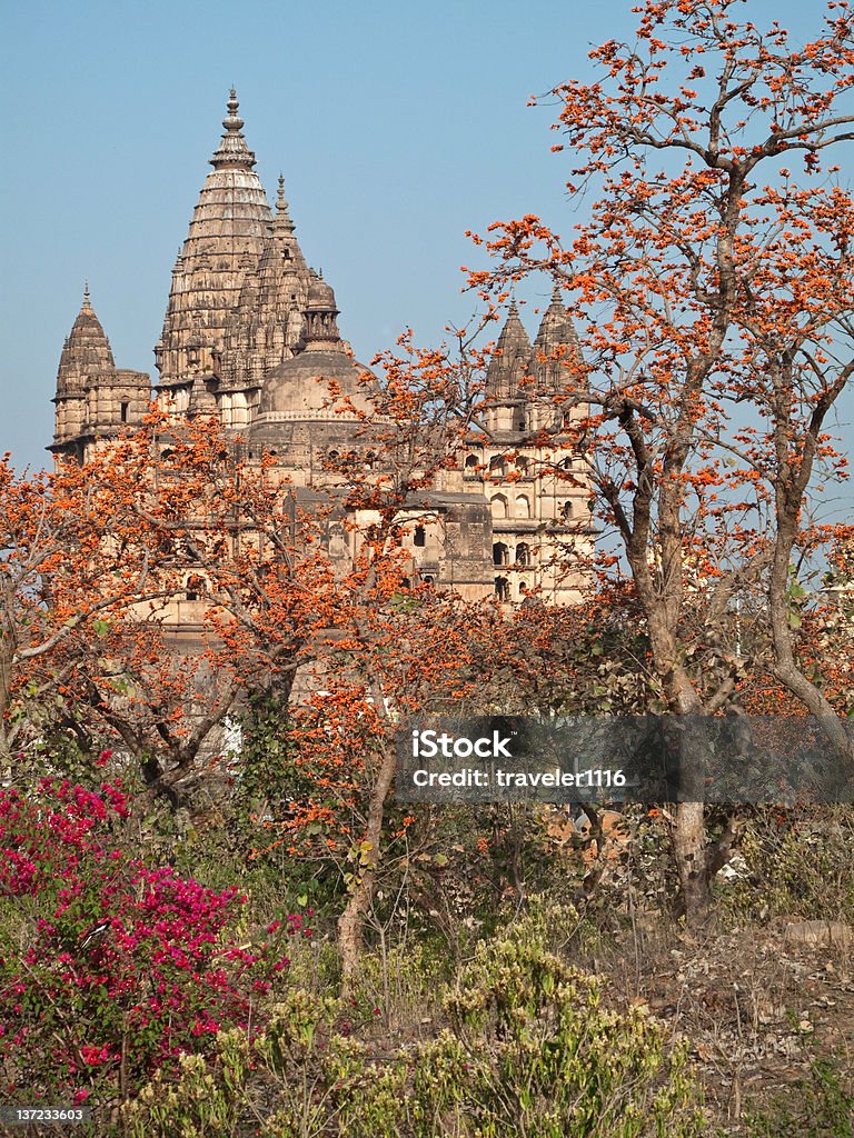 Orchha, Índia - Royalty-free Amanhecer Foto de stock