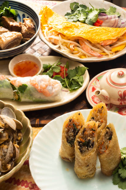 istock Vietnamese food table 1372339453