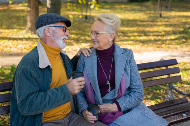 istock Senior couple enjoying day together 1372340369