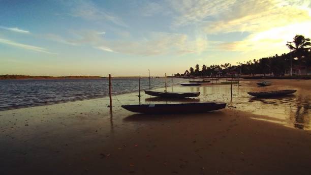 istock Sunset in Barra do Cunhau 1372351386