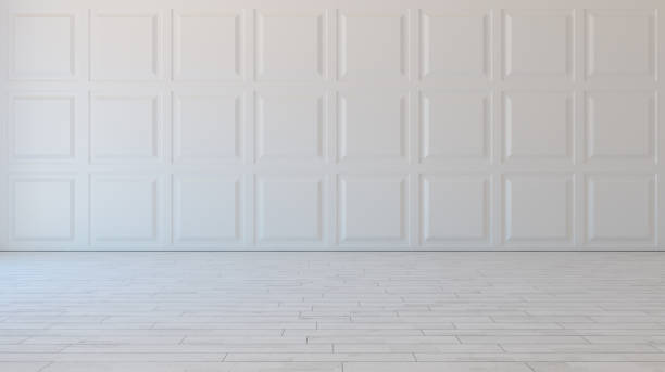 istock White square decorative wall panels concept 3d illustration 1372357648