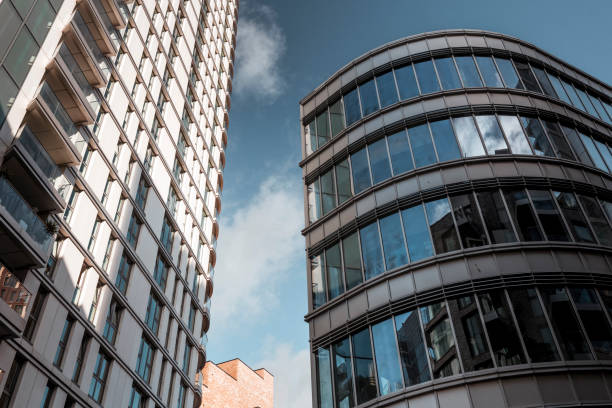 istock Apartment block and office building 1372359533