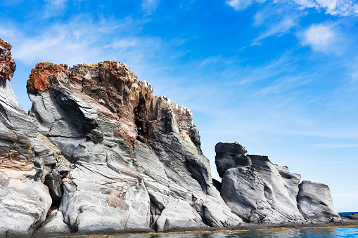 Rocky monument on Coronado Island, located in the Coronado Islands, in the Mexican Pacific Ocean, off the coast of the State of Baja California, to which it belongs.