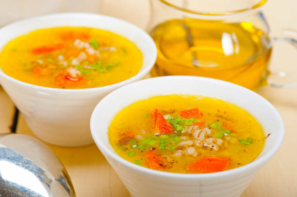 istock Syrian barley broth soup Aleppo style 1372365704