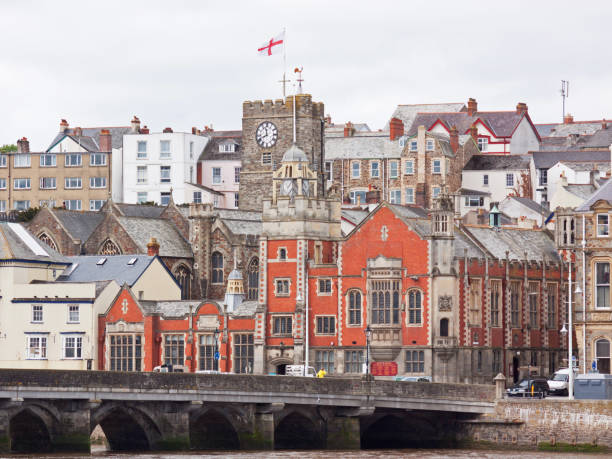 istock The ancient bridge at Bideford in Devon, England 1372366948