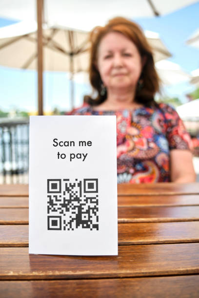 istock QR code for contactless payment in a restaurant. Concept of cashless technology. 1372370886