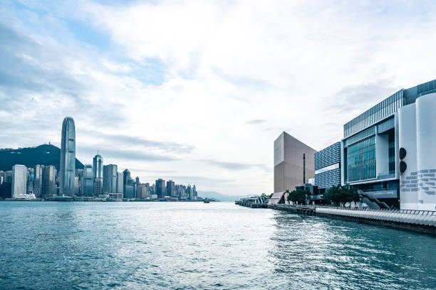 istock Hong Kong skyline, View From Victoria Harbour 1372372792