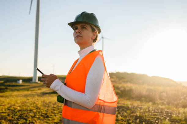 istock Working in the wind energy field 1372373579