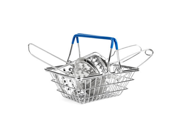 Kitchenware in shopping cart