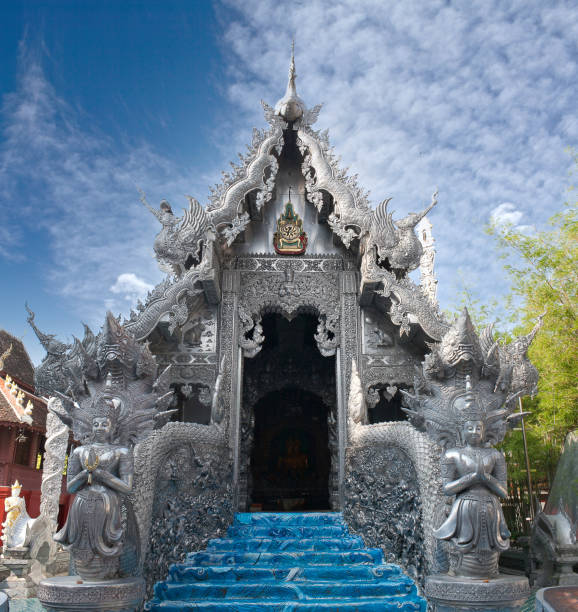 Silver temple, Wat Sri Suphan in Chiang Mai, Thailand
