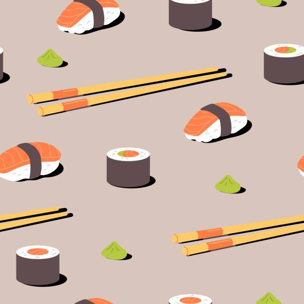 9,800+ Maki Sushi Stock Illustrations, Royalty-Free Vector Graphics ...