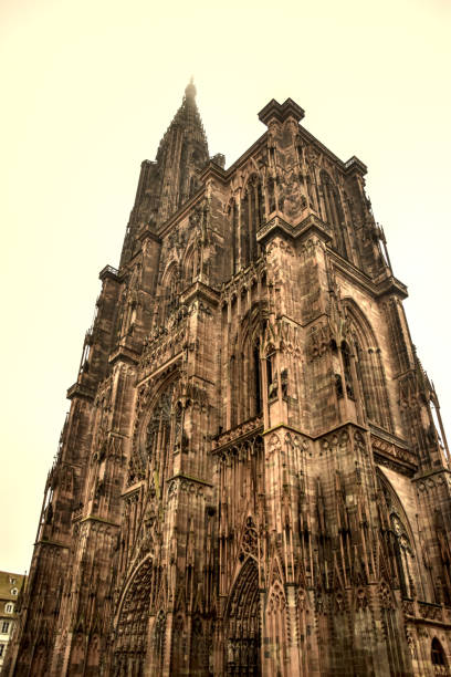 istock Strasbourg Cathedral under cloud of sand 1372396504
