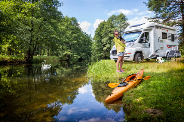 istock Holidays in Germany - summer recreation at the river 1372399478